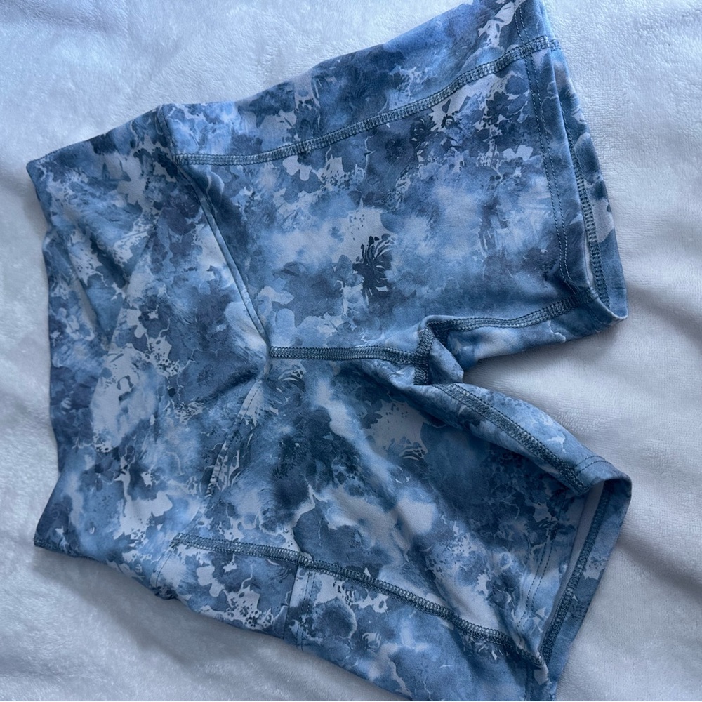 Evolution and Creation Cloudy Blue Shorts